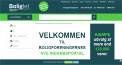 Desktop Screenshot of boliglet.dk